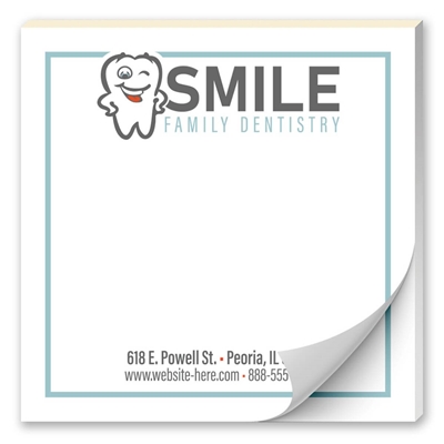 Sticky Note 3" x  3" | 100 Sheets with Logo with Full Color Imprint