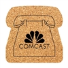 Phone Shaped Cork Coasters | Customizable Eco-Friendly Coasters