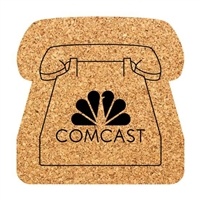 Phone Shaped Cork Coasters | Customizable Eco-Friendly Coasters