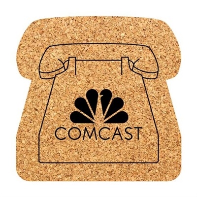 Phone Shaped Cork Coasters | Customizable Eco-Friendly Coasters