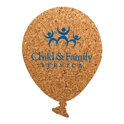 Balloon Cork Coasters | Custom Branded Eco-Friendly Coasters