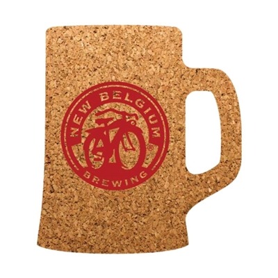 Custom Printed Beer Mug Cork Coasters | Eco-Friendly and Branded