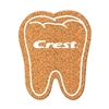 Custom Tooth Cork Coasters | Eco-Friendly Promotional Coasters for Dental Offices