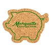 Piggy Bank Cork Coasters | Custom Coasters for Financial Promotions