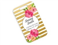 Custom Rectangle Bag Tags | Vibrant Branding for Travel
