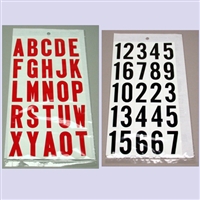 Vinyl Letter & Number Kits for Signs