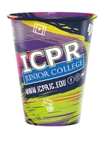 Tall Clear Plastic Cup 12oz | Reusable, Recyclable, Full-Color Print