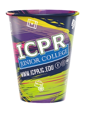 Tall Clear Plastic Cup 12oz | Reusable, Recyclable, Full-Color Print