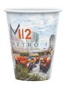 Custom Paper Hot Cup 12oz | Single Poly | Promotional Drinkware