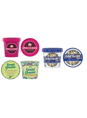 P2 Full-Color Custom Paper Lids 16oz | Case of 1000 | Hi-Definition Print