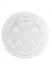 Clear Flat Lids with No Slot for 5oz Cup | Case of 1000