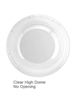 High Dome Lid with No Opening for 8oz Tall Cup | Case of 1000