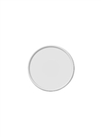 P2 Plain White Paper Lids 8oz | Case of 1000 | White