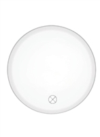 17oz White Reusable Basic Cup Lids | Case of 1000