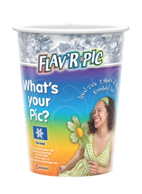 17.6 oz Custom Paper Cups | Gloss Finish & Eco-Friendly