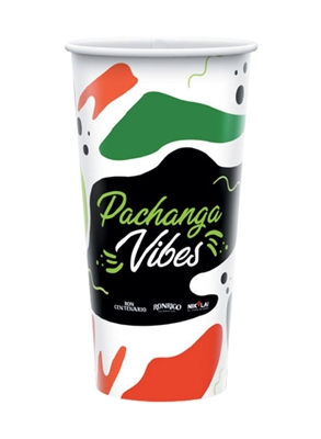 21.3 oz Custom Paper Cups | Gloss Finish & Eco-Friendly
