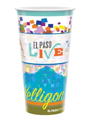 Matte Plastic-Free Paper Cup 32oz | Compostable & Recyclable