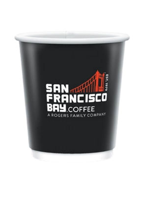 8/9oz Matte Double Wall Plastic-Free Paper Cup | Eco-Friendly & Compostable