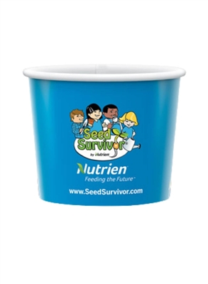 Paper Double Poly Container 8oz | Gloss Finish, Durable & Customizable