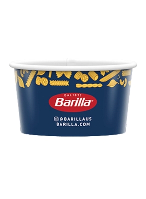 Paper Double Poly Container  8oz | Matte Finish, Eco-Friendly & Customizable