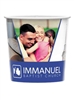Customizable VANISH Plastic-Free Paper Container 32oz-3Q | Eco-Friendly & Biodegradable
