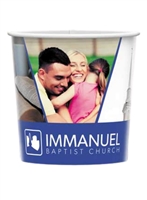 Customizable VANISH Plastic-Free Paper Container 32oz-3Q | Eco-Friendly & Biodegradable