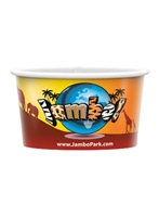 VANISH Plastic-Free Paper Container 8oz | Eco-Friendly, Biodegradable, Customizable