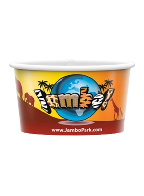 VANISH Plastic-Free Paper Container 8oz | Eco-Friendly, Biodegradable, Customizable