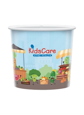 VANISH Plastic-Free Paper Container 16oz-T6 | Eco-Friendly, Biodegradable, Customizable