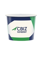 Plastic-Free Paper Container 8oz VANISH | Eco-Friendly, Biodegradable, Customizable