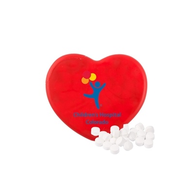 Heart Mint Card | Custom Full Color | Promotional Mint Card