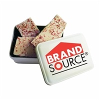 Keepsake Gift Tin | Peppermint Bark | Custom Holiday Corporate Gifts