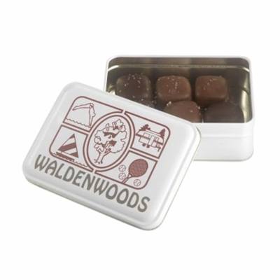 Keepsake Gift Tin | Sea Salt Caramels | Custom Corporate Gifts