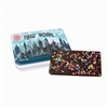Custom Dark Chocolate & Sprinkle Bark Tin | Perfect for Holiday Gifts & Promotions