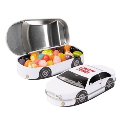 Custom Car Tin Jelly Belly | Full Color Promotional Jelly Beans