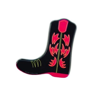 Black & Red Cowboy Boot Mint Tin | Custom Full Color Promotional Mints