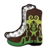 Green Cowboy Boot Mint Tin | Custom Full Color Promotional Mints