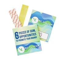 Custom 6pc Stick Gum Packs | Full Color Promotional Gum