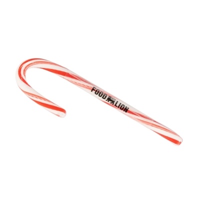 Custom Large Candy Canes | Logo | Full Color Holiday Promotional Candy