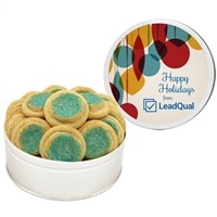 Fresh Beginnings Gourmet Sugar Cookie Tin â€“ Full Color Custom Gift