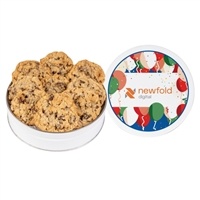 Fresh Beginnings Small Oatmeal Raisin Cookie Tin | Custom Promotional Gift