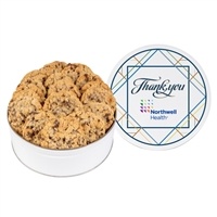 Fresh Beginnings Oatmeal Raisin Cookie Tin | Custom Branded Gift