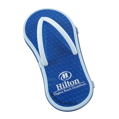 Blue Flip Flop |  Mint Tin Peppermint | Custom Full Color Promotional Mints