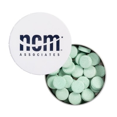 Large Clicker Tin | Full Color | Custom Promotional Mints