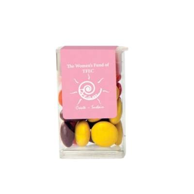 Mini Flip Top Tube | Reeseâ€™s Pieces | Full Color Promotional Tube