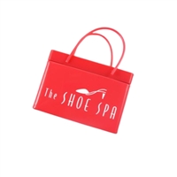 Dark Pink Shopping Bag Mint Tin | Custom Full Color Promotional Mints