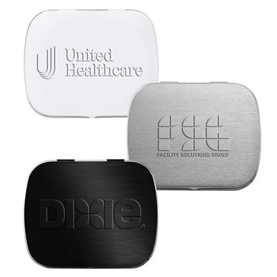 Embossed Mint Tins | Full Color | Custom Promotional Mints