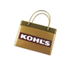 Gold Shopping Bag Mint Tin | Custom Full Color Promotional Mints