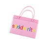 Light Pink Shopping Bag Mint Tin | Custom Full Color Promotional Mints