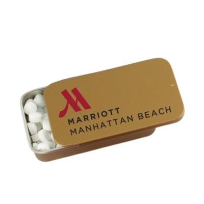Gold Slyder Tin | Full Color Custom Mint Tins | Promotional Products
